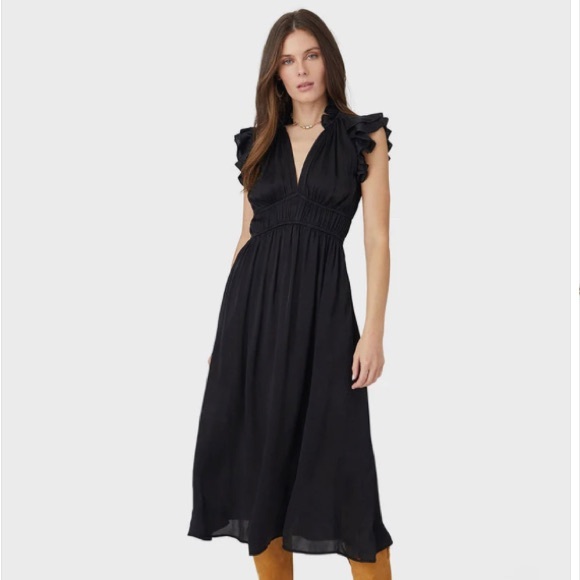 New Xirena Posey Dress Black - Picture 1 of 7